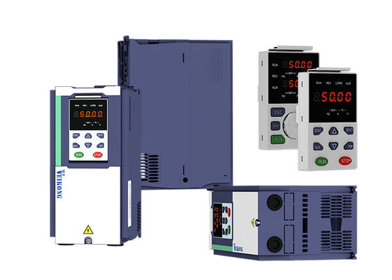 VFD500 dengan keyboard LCD opsional dan dual display keyboard untuk operasi yang mudah