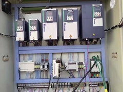 VEIKONG VFD di Aluminium sheet flying cutting dengan kontrol posisi