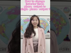 Bagaimana mengubah 220V inverter tiga fase ke output fase tunggal?