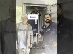 Veikong 200KW Solar Pump Inverter digunakan dalam Proyek Palang Merah!