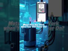 Motor tidak bekerja ketika daya menyala?